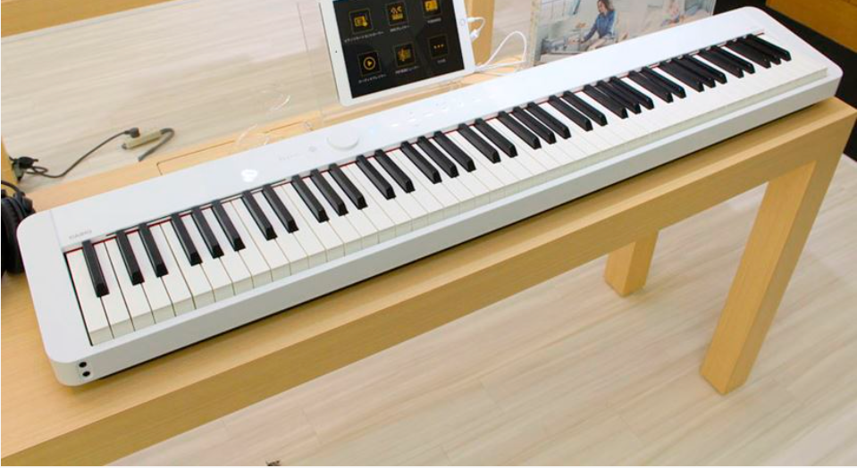 富士市の子どもピアノ教室が電子ピアノの付属品を解説